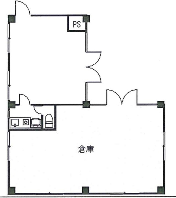 賀根井ビル1F 間取り図