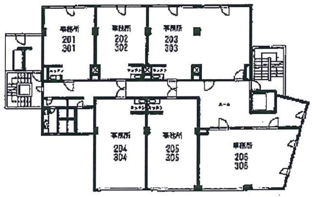 リビエール本郷ビル303 間取り図