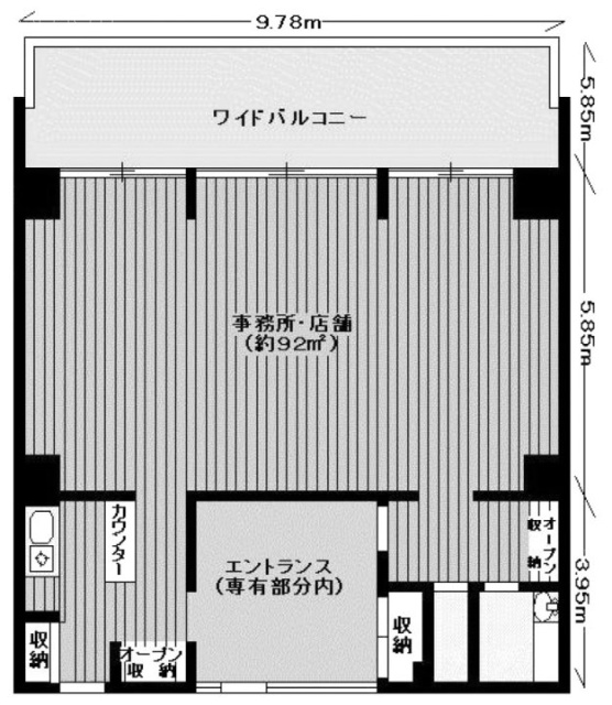 ラ・ヴェリエールビル3F 間取り図