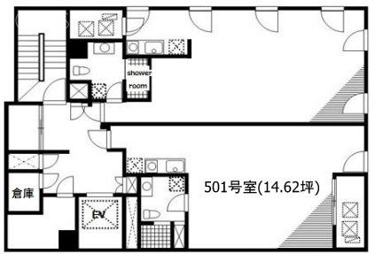 ASITIS芝501 間取り図