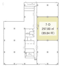 ウノサワ東急ビルD 間取り図