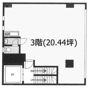 トーワビル3F 間取り図