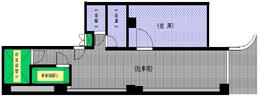 グランエストビルB1F 間取り図