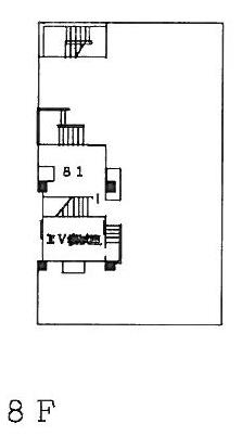 共同八重洲口ビル81 間取り図