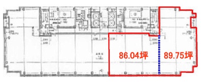 KR豊洲ビル6F 間取り図