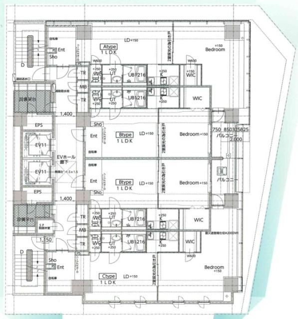 内神田渋谷ビル4F 間取り図