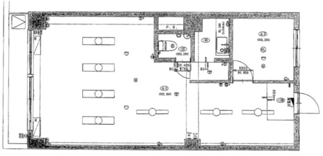 溝呂木第二ビル80C 間取り図