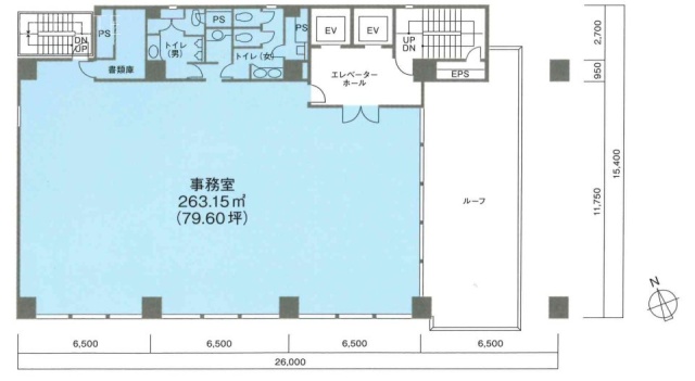 八丁堀NFビル2F 間取り図