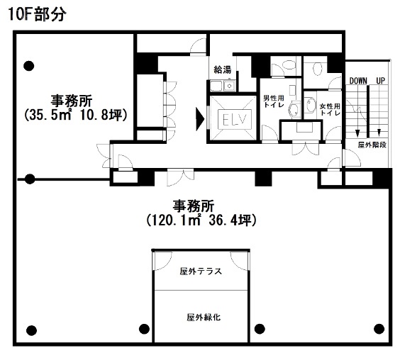 KS-23ビル(ブランシュ)1002 間取り図