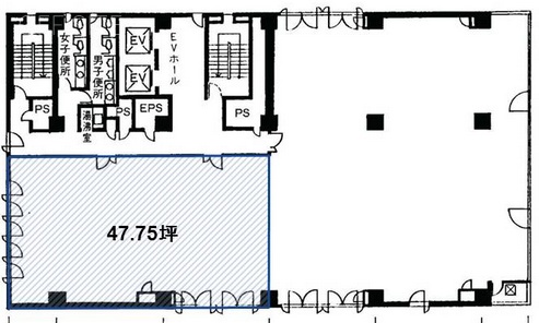 新横浜センタービル7F 間取り図