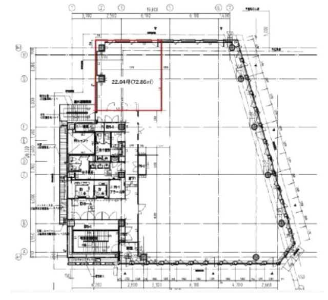 ヒューリック浅草橋江戸通4F 間取り図