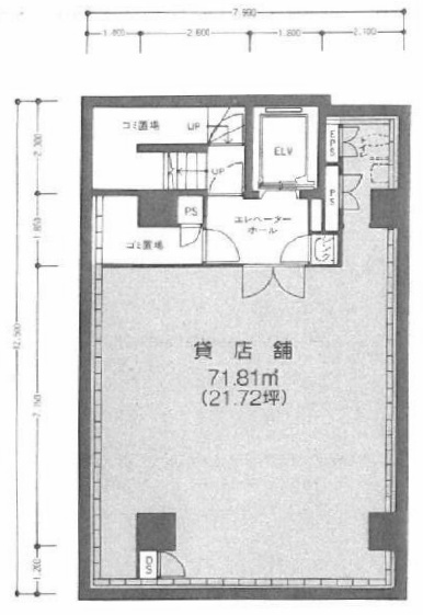 KFIビルB1F 間取り図