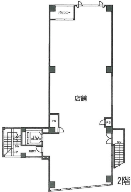 VORT京橋2F 間取り図