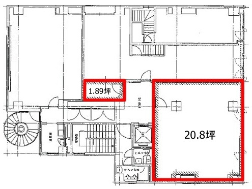 新神田ビル3F 間取り図