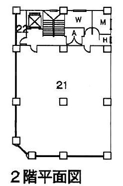 八重洲中央ビル21 間取り図