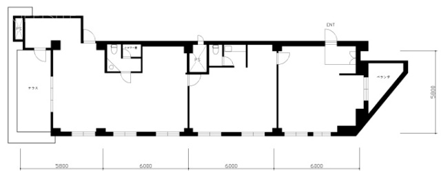マンション31 A棟F 間取り図