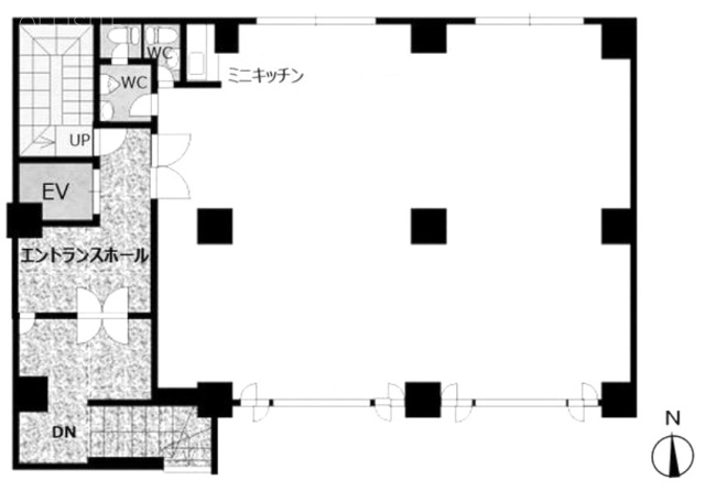大新ビル1F 間取り図