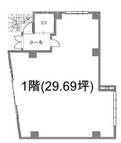 D1綾瀬ビル1F 間取り図