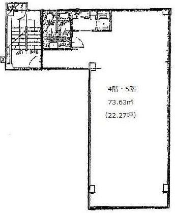 イチオク第39ビル4F 間取り図