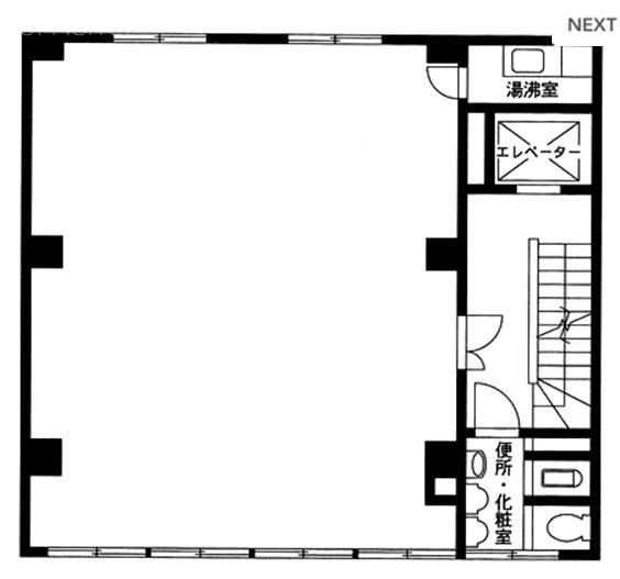 TSビル2F 間取り図