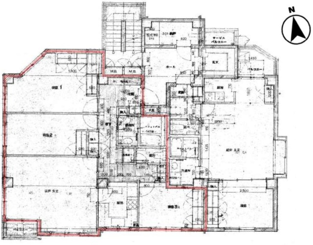 エミナンス高輪ビル301 間取り図