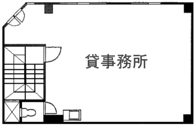 新橋三田ビル2F 間取り図