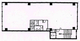 新倉ビル4F 間取り図