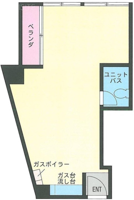 一番町フェニックスビル301 間取り図