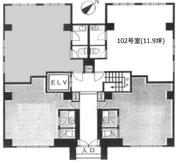 日本橋太閤ビル102 間取り図