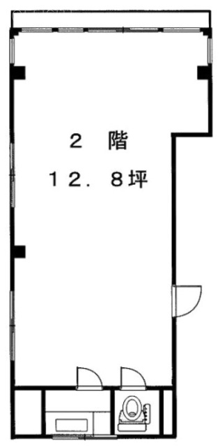 中田ビル2F 間取り図
