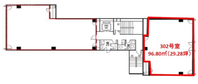 本郷大関ビル302 間取り図