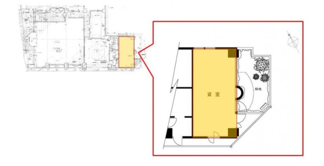 五反田HSビル1F 間取り図