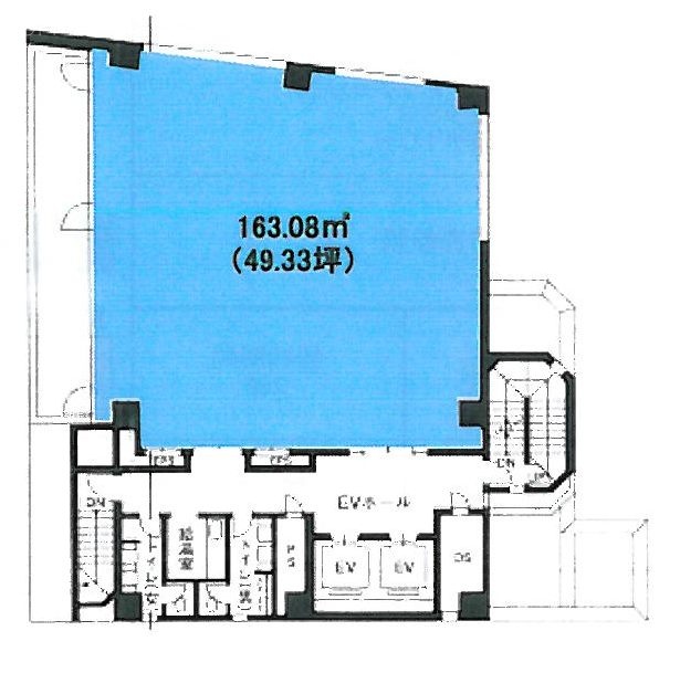 ラウンドクロス一番町8F 間取り図