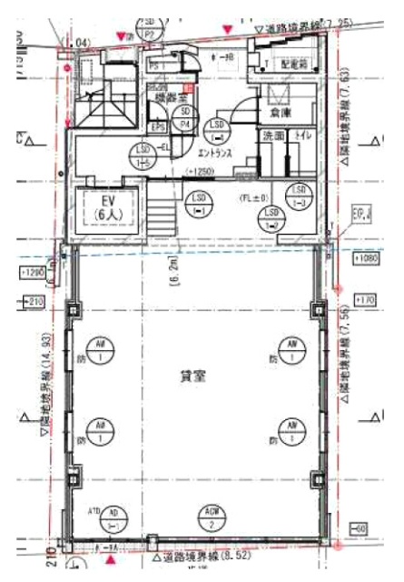 市ヶ谷ガーデンテラス1F 間取り図