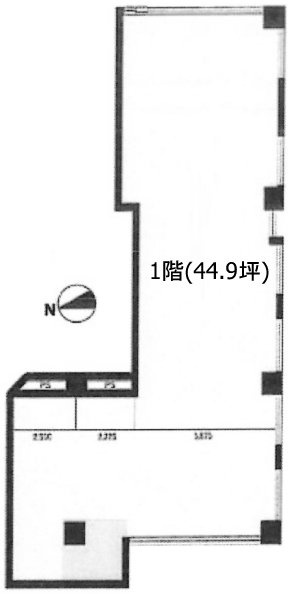 ジョイ尾山台ビル1F 間取り図