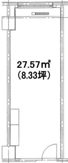 アイオス五反田アネックス302 間取り図