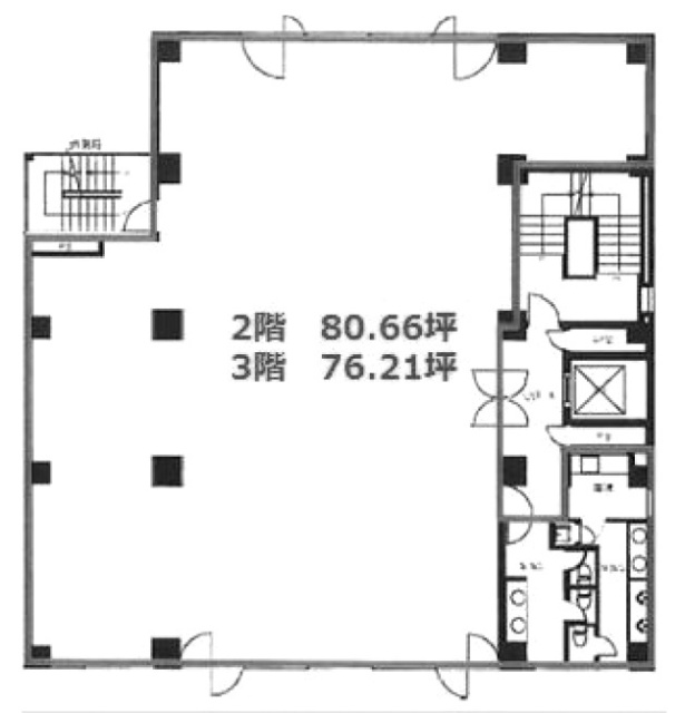 湯島太田ビル3F 間取り図