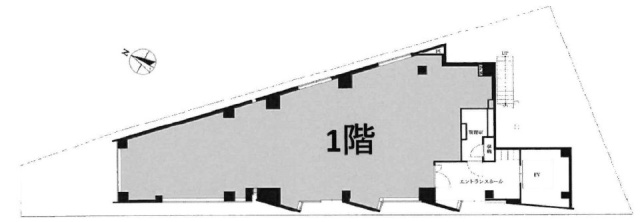 VORT神宮北参道1F 間取り図