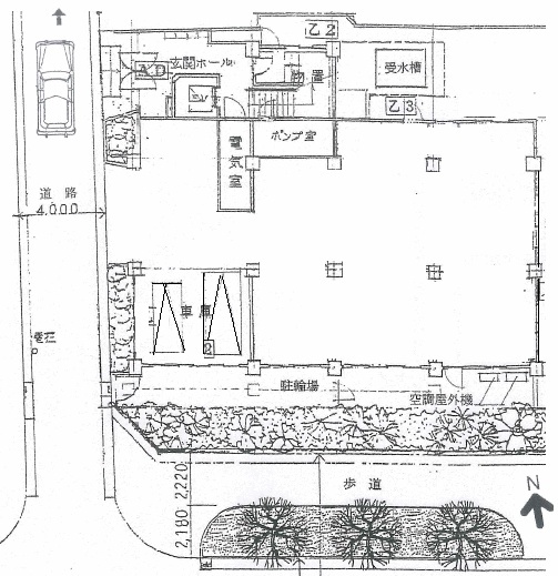 愛知第二ビル1F 間取り図