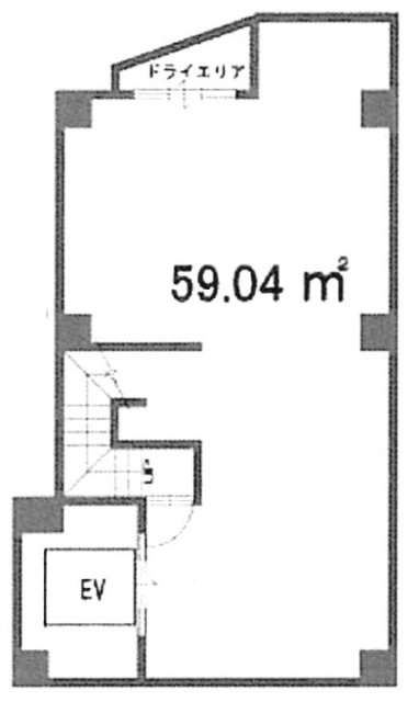 赤塚新町ビルB1F 間取り図