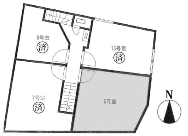 上田富士見ビル206 間取り図