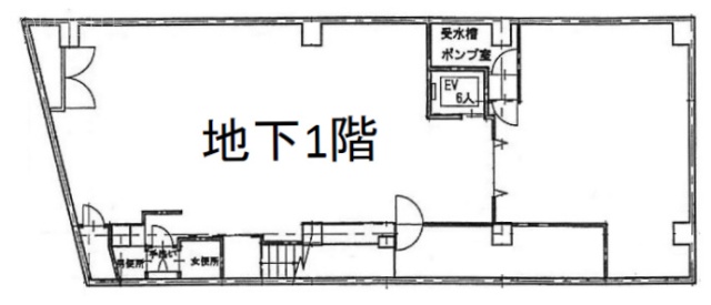 THE BLOOM UENOB101 間取り図