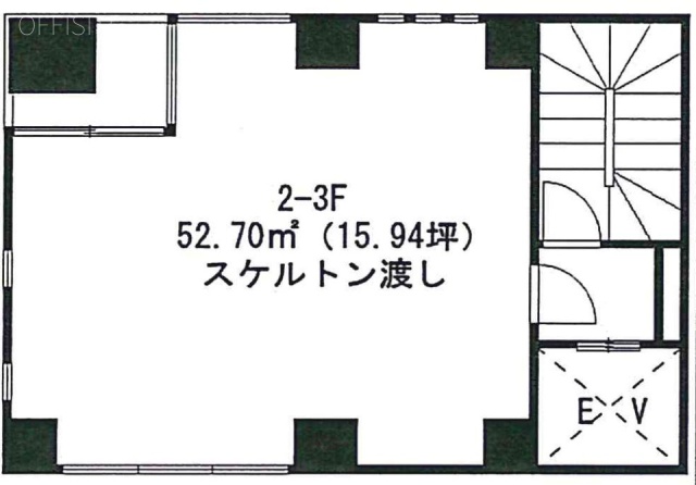 H2斎藤ビル2F 間取り図