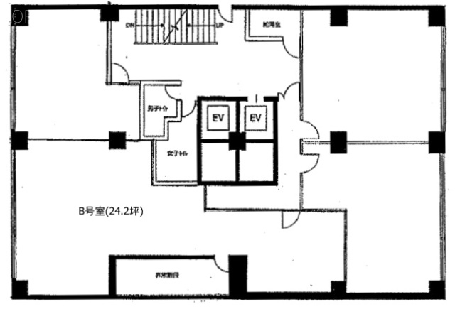 明宏(めいこう)ビル本館B 間取り図