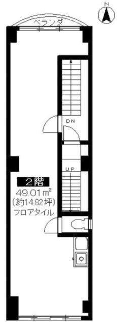 田中ビル2F 間取り図