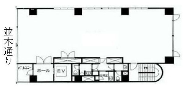 江戸川橋アクセス9F 間取り図