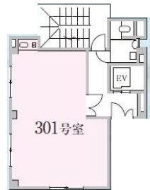 東栄ビル301 間取り図