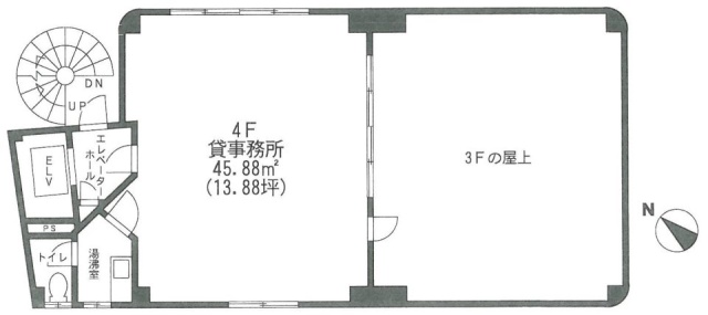 ランゴスタビル4F 間取り図