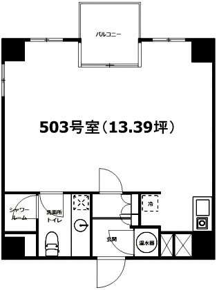 IL CENTRO CERENO503 間取り図