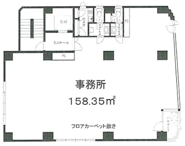 フレックス三軒茶屋3F 間取り図